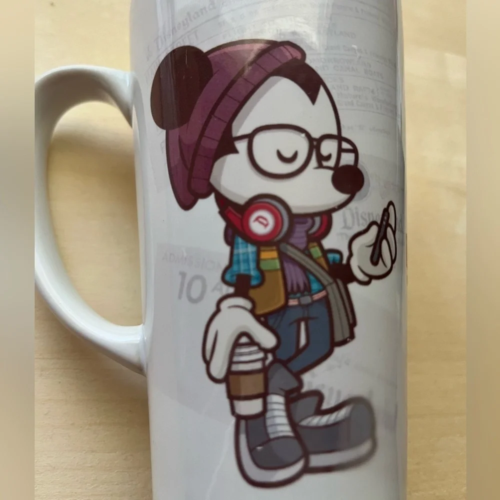 Hipster Mickey Disneyland Cup